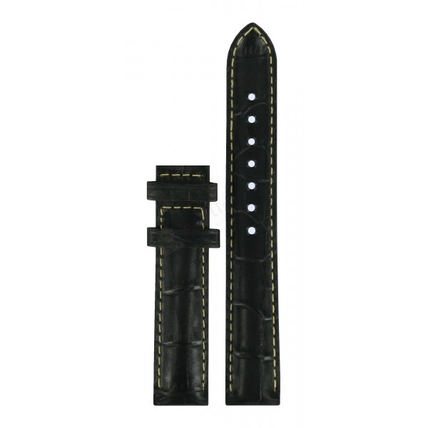 Bracelet cuir noir Tissot - GENEROSI-T / T610027413