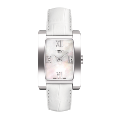 Bracelet cuir blanc Tissot - GENEROSI-T / T600027414