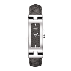 Bracelet cuir anthracite Tissot - TEMPTATION , EQUI-T / T610028225