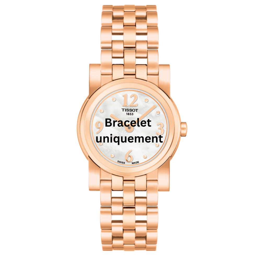 Bracelet acier pink Tissot - CLASSI-T / T605028397-Bracelets Métal-AtelierNet