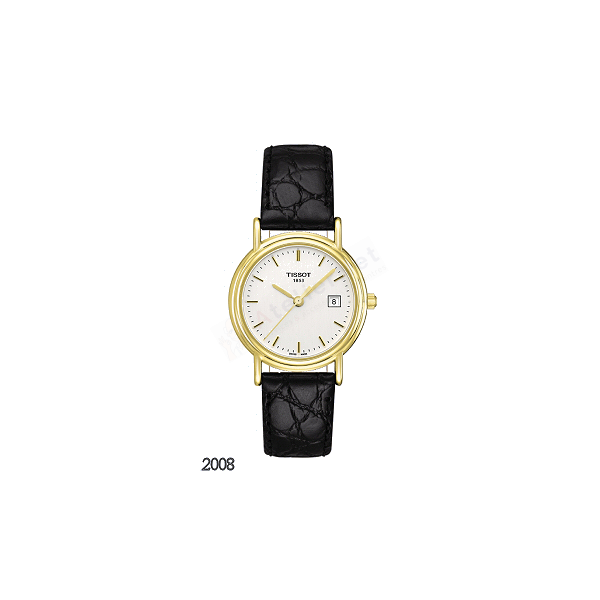 Bracelet leather black Tissot - CARMEL / T600013034-Bracelets de montres-AtelierNet