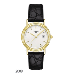 Bracelet cuir noir Tissot - CARMEL / T600013034