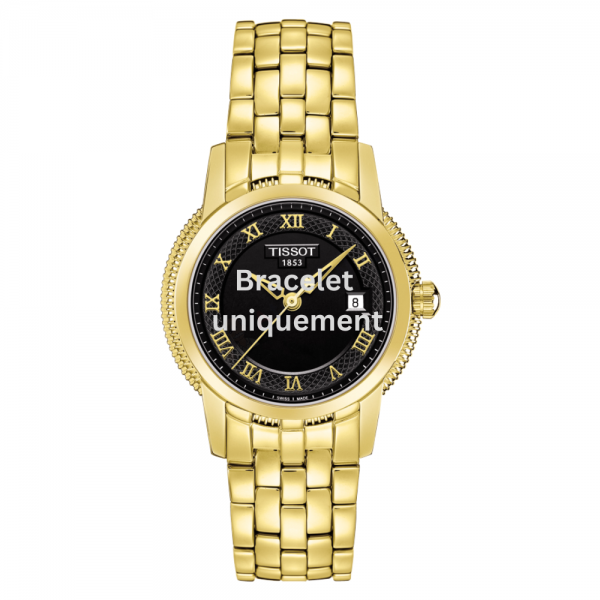 Bracelet acier or Tissot - BALLADE III QUARTZ / T605016980
