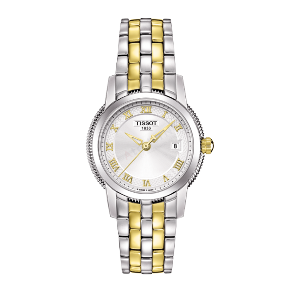 Bracelet acier bicolore Tissot - BALLADE III QUARTZ / T605027170-Bracelet Montre Acier-AtelierNet