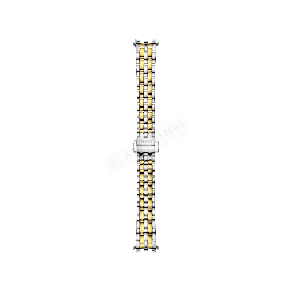 Bracelet acier bicolor Tissot - BALLADE III QUARTZ / T605027170-Bracelets Métal-AtelierNet