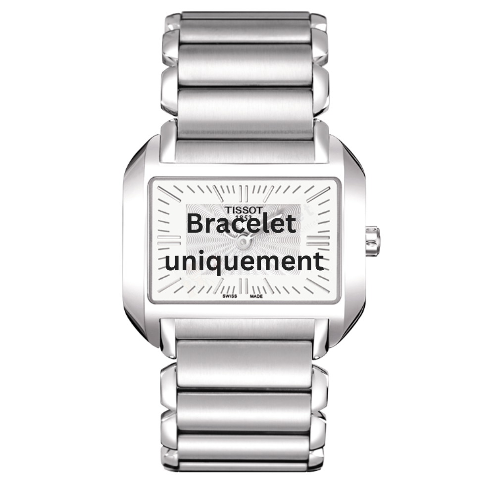 Bracelet acier argent Tissot - WAVE / T605026496-Bracelet Montre Acier-AtelierNet