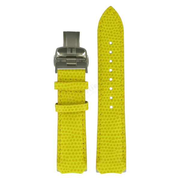 Bracelet cuir jaune Tissot - T-TOUCH / T600020732