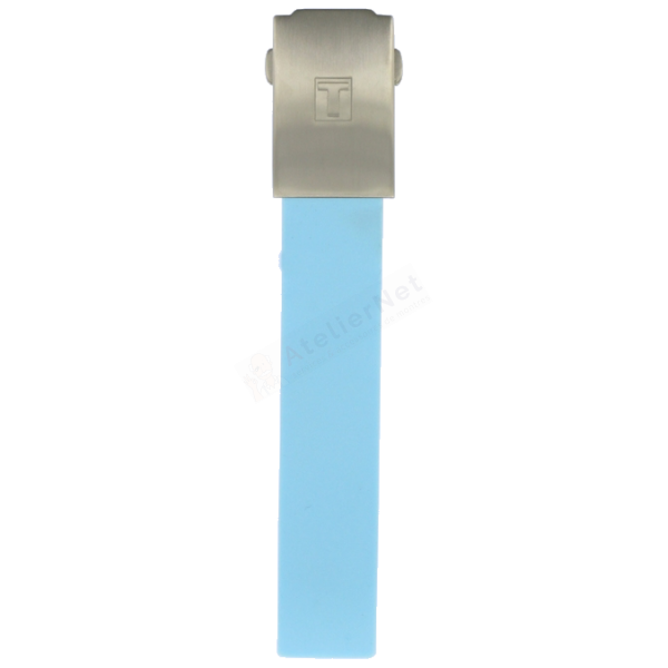 Bracelet silicone blue Tissot - T-RACE CHRONO QUARTZ / T603013657-Bracelets Silicone-AtelierNet