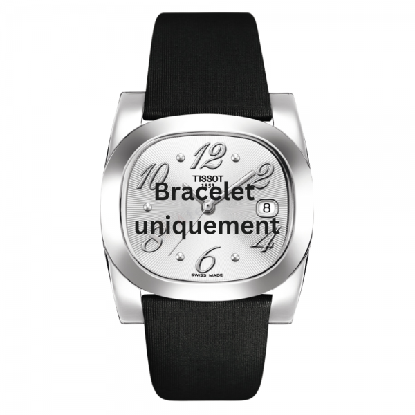Bracelet satin noir Tissot - T-MOMENT XL / T603028029-Bracelet de montre-AtelierNet