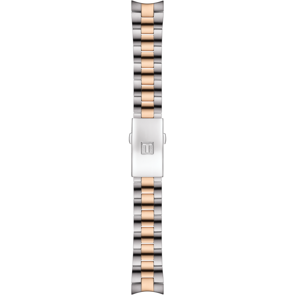 Bracelet acier bicolore Tissot - PR100 CLASSIC / T605042084-Bracelets Métal-AtelierNet