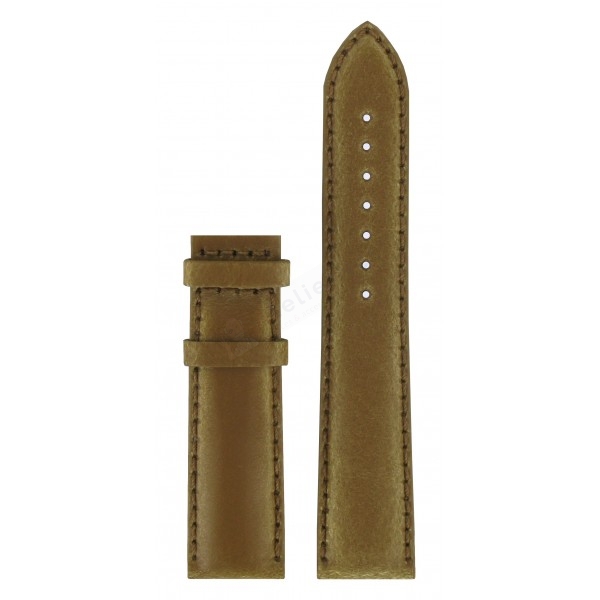 Bracelet cuir brun clair Tissot - QUADRATO GENT XL / T610021083