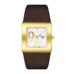 Bracelet cuir brun Tissot - NUBIA / T604025314