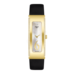 Bracelet cuir noir Tissot - NUBIA / T604025315
