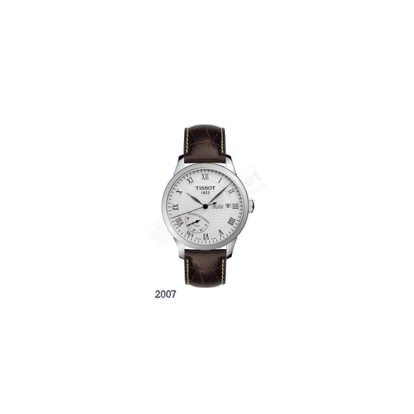 Bracelet cuir brun Tissot - LE LOCLE / T600026223-Bracelet de montre-AtelierNet
