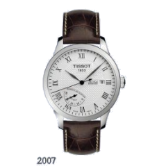 Bracelet cuir brun Tissot - LE LOCLE / T600026223