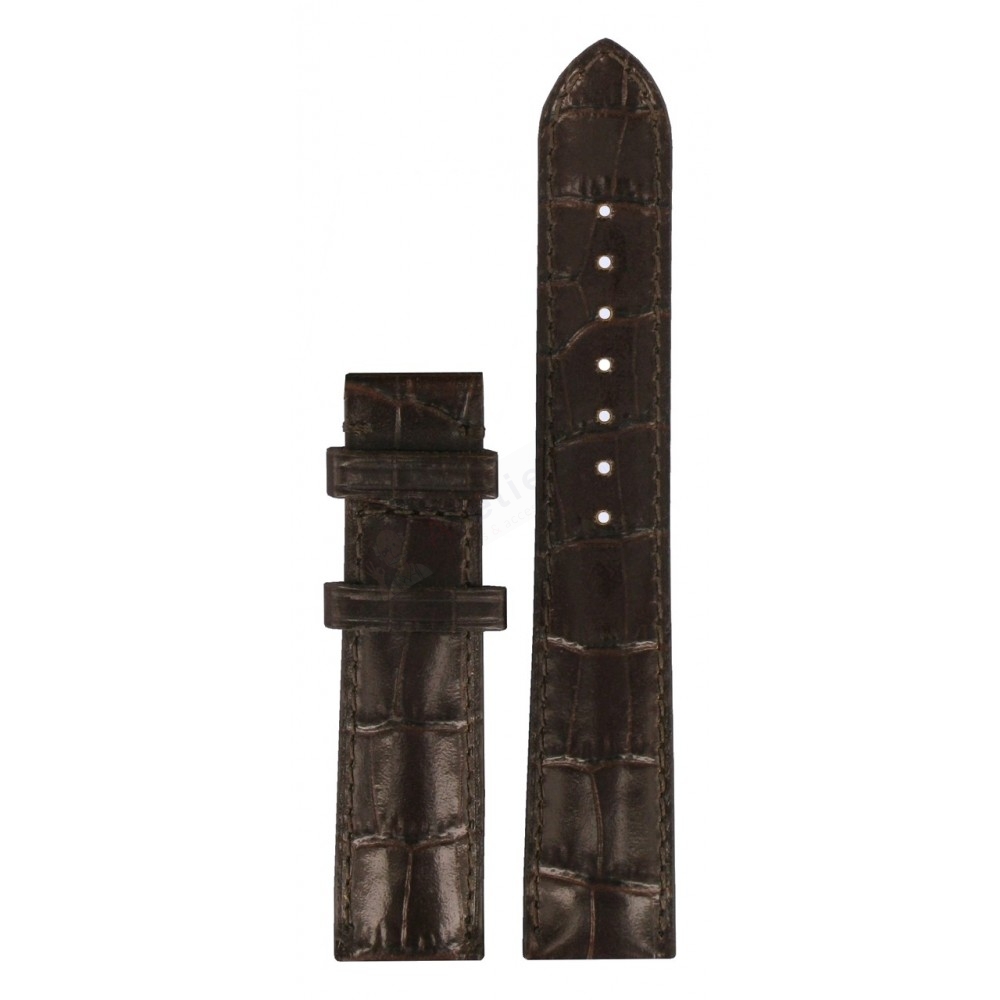 Bracelet leather brown Tissot - HAPPY CHIC XL / T610027443-Bracelets de montres-AtelierNet