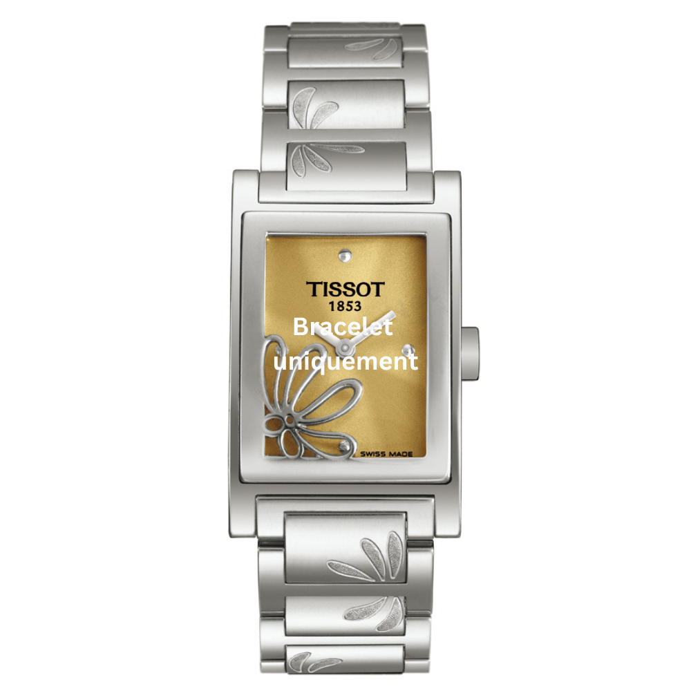 Bracelet acier argent Tissot - FABULOUS GARDEN / T605025721-Bracelet Montre Acier-AtelierNet
