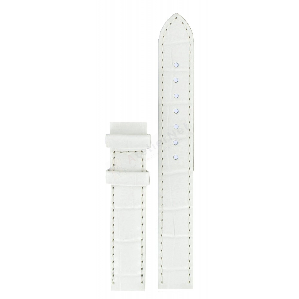 Bracelet leather white Tissot - WAVE / T610020014-Bracelets de montres-AtelierNet