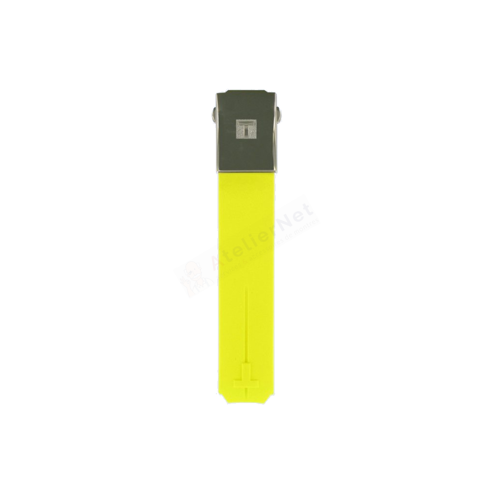 Bracelet silicone yellow Tissot - T-TOUCH / T603020717-Bracelets Silicone-AtelierNet