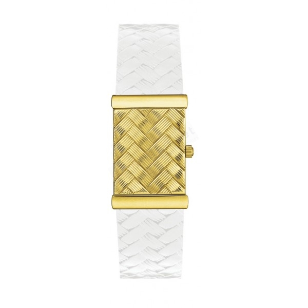 Bracelet leather white Tissot - SECRET LOVE / T600021156-Bracelets Cuir-AtelierNet
