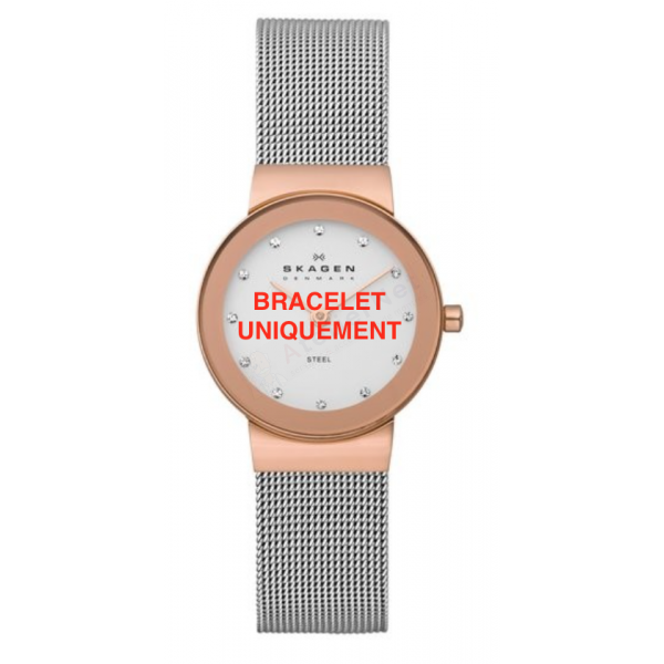 Bracelet métal argent Skagen - FREJA / 358SRSC-Bracelet de montre-AtelierNet