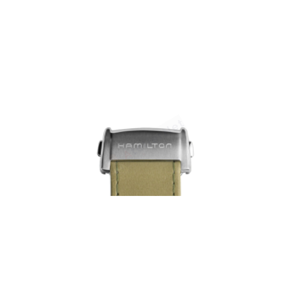 copy of Bracelet leather black Hamilton - KHAKI AIR RACE / H76525751-Boucles et fermetures-AtelierNet