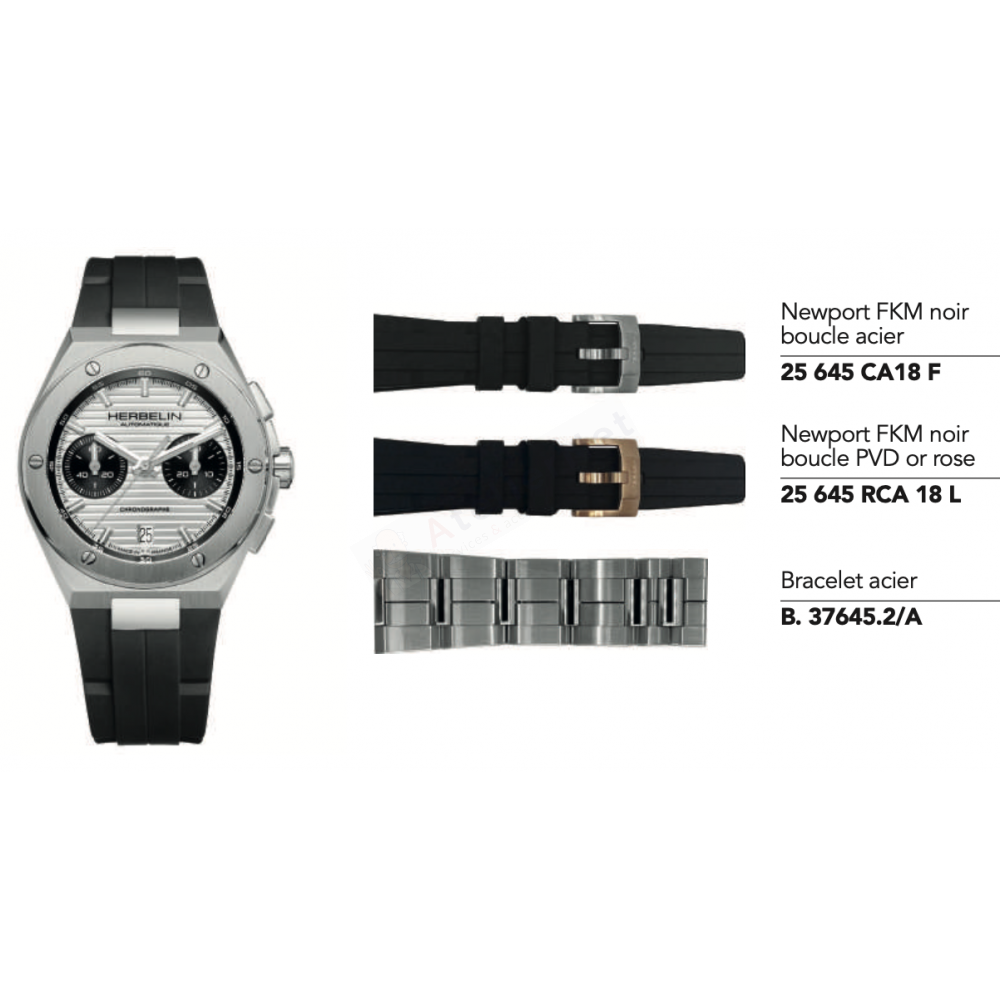 Bracelets Michel Herbelin - CAP CAMARAT / 12246 - 1646 - 245 - 37645-Bracelet de montre-AtelierNet