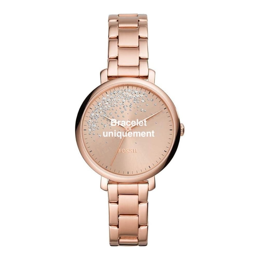 Bracelet métal or rose Fossil - JACQUELINE / ES4775-Bracelet de montre-AtelierNet