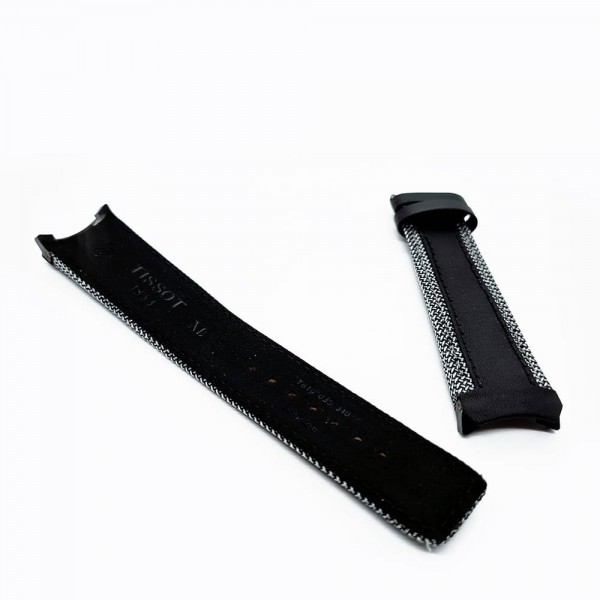 Bracelet cuir Tissot - TOUCH SOLAR / T610035310-Bracelets Cuir-AtelierNet