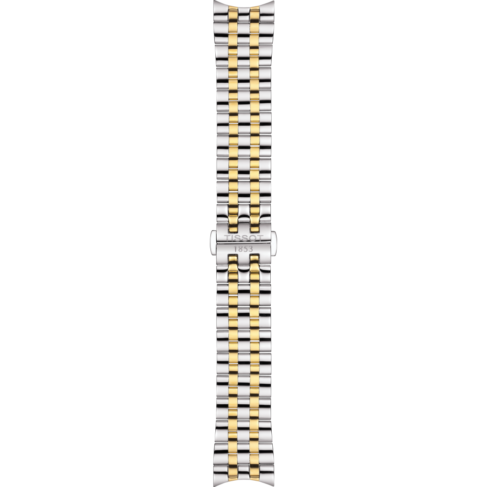 Bracelet acier bicolore Tissot - CARSON AUTOMATIC / T605043016-Bracelet Montre Acier-AtelierNet