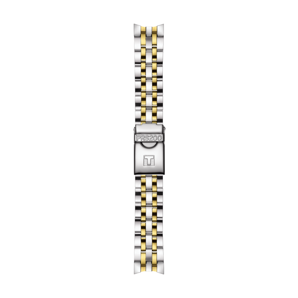 Bracelet acier bicolore Tissot - PRS 200 / T605031445-Bracelet Montre Acier-AtelierNet