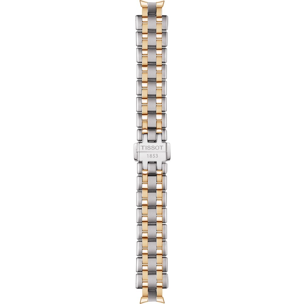 Bracelet acier bicolore Tissot - LADY T072 QUARTZ / T605036612-Bracelet Montre Acier-AtelierNet