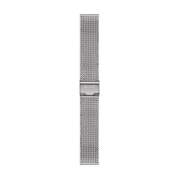 Bracelet acier maille milanaise Tissot - VISODATE AUTOMATIC / T605014367-Bracelet Montre Acier-AtelierNet