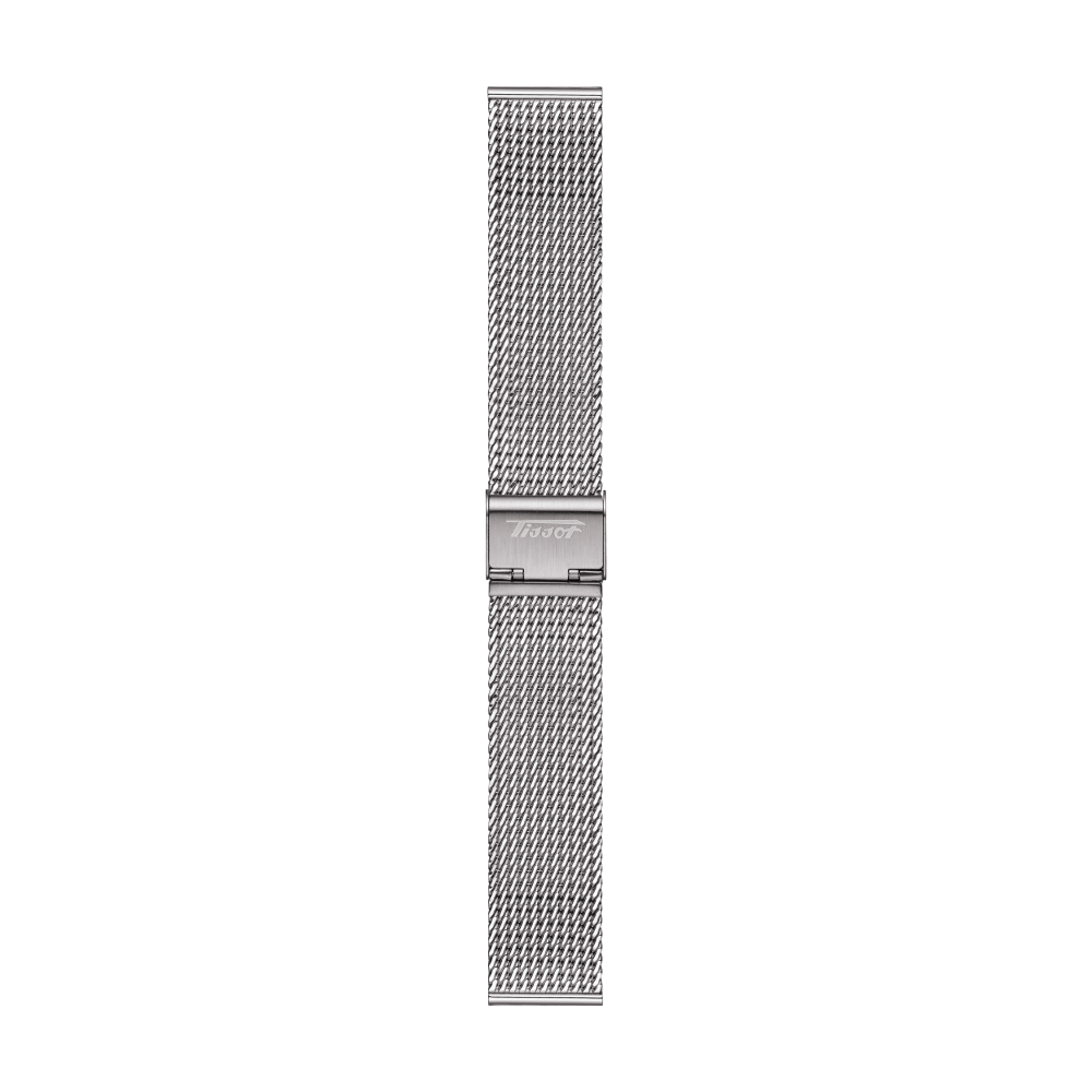 Bracelet acier maille milanaise Tissot - VISODATE AUTOMATIC / T605014367-Bracelet Montre Acier-AtelierNet