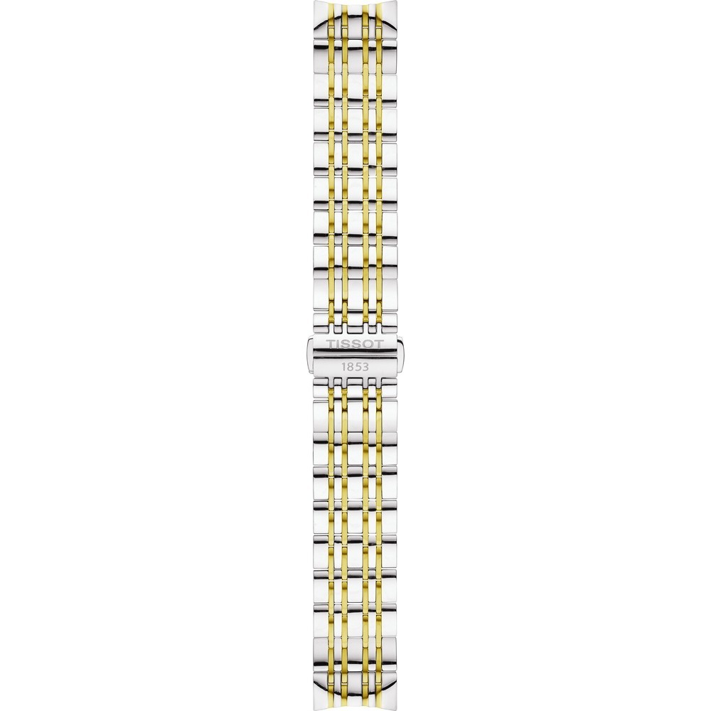 Bracelet acier bicolore Tissot - CARSON AUTO / T605035554-Bracelets Métal-AtelierNet