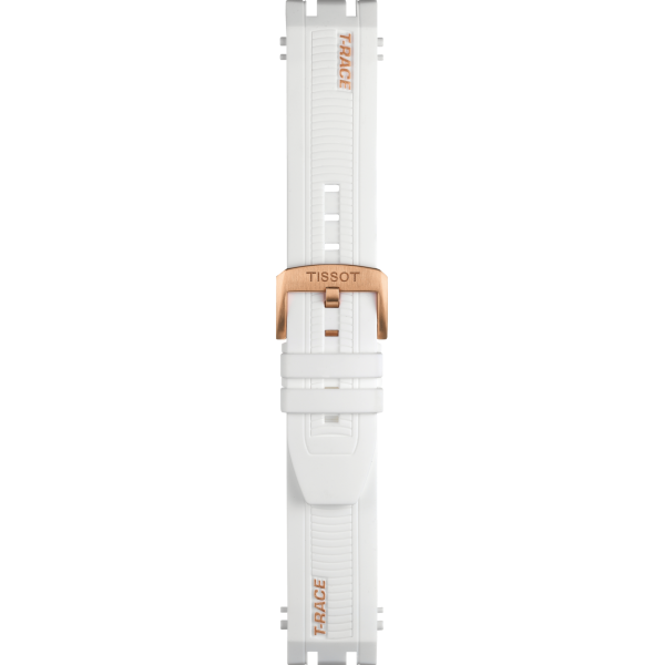 Bracelet silicone Tissot : T-RACE / T603044281-Bracelet Montre Silicone / Caoutchouc-AtelierNet