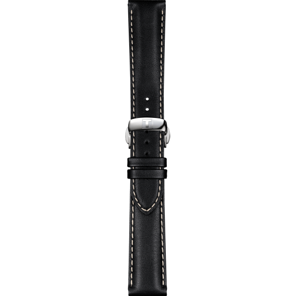 Bracelet cuir Tissot avec boucle - GENTLEMAN AUTO / T600045690-Bracelet de montre-AtelierNet