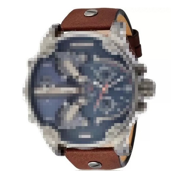 Bracelet cuir marron Diesel - MISTER DADDY / DZ7314-Bracelet de montre-AtelierNet
