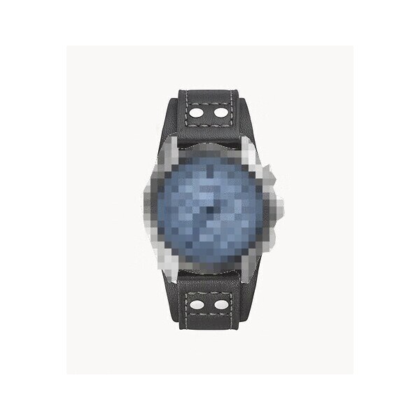 Bracelet cuir noir Fossil - COACHMAN / CH2564 - CH2586-Bracelet de montre-AtelierNet