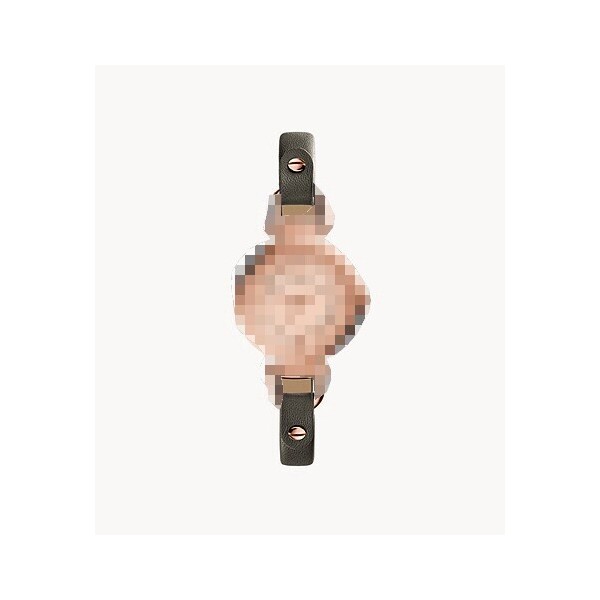Bracelet cuir gris Fossil - GEORGIA / ES3862-Bracelet de montre-AtelierNet