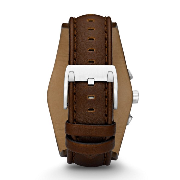 Bracelet cuir marron Fossil - COACHMAN / CH2565-Bracelet de montre-AtelierNet