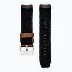 Bracelet tissu et cuir Tissot / T-TOUCH SOLAR / T604036911-Bracelet Montre Tissu-AtelierNet