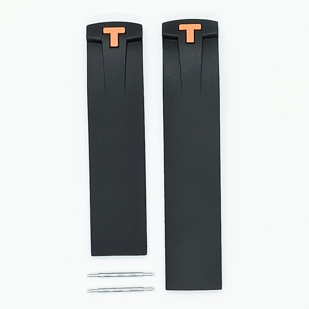 Bracelet silicone Tissot - PRS330 / T610028500-Bracelet Montre Silicone-AtelierNet