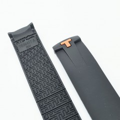 Bracelet silicone Tissot - PRS330 / T610028500-Bracelet Montre Silicone-AtelierNet