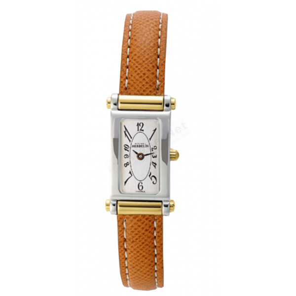 Bracelet cuir Michel Herbelin - ANTARES - 1048 / 11-449-BLCI-10-Bracelet Montre Cuir-AtelierNet