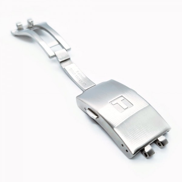 Fermoir acier pour bracelet métal Tissot - PRC200 / T631015809-Accessoires de montres-AtelierNet