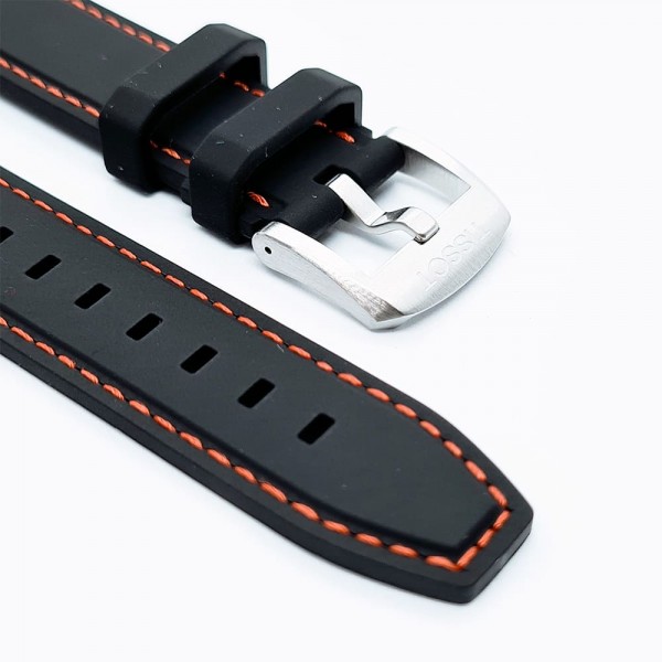Bracelet silicone Tissot - QUICKSTER / T603035681-Bracelet Montre Silicone-AtelierNet