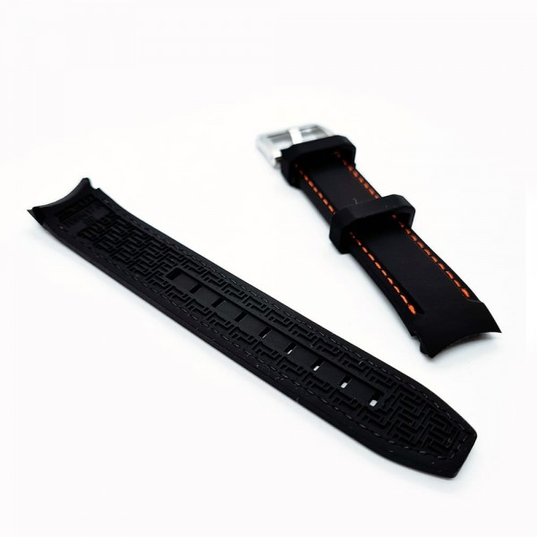 Bracelet silicone Tissot - QUICKSTER / T603035681-Bracelet Montre Silicone / Caoutchouc-AtelierNet