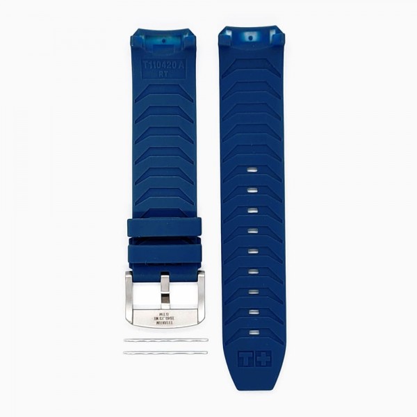 Bracelet silicone Tissot / T-TOUCH SOLAR / T603040932-Bracelet Montre Silicone / Caoutchouc-AtelierNet