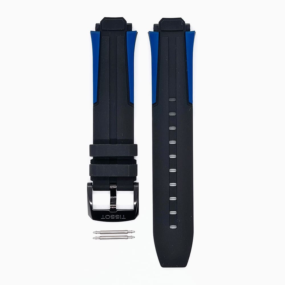 Bracelet silicone Tissot / T-RACE CYCLING / T603042459-Bracelet Montre Silicone-AtelierNet